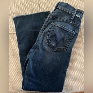 MotherThe Hustler Ankle Fray jeans